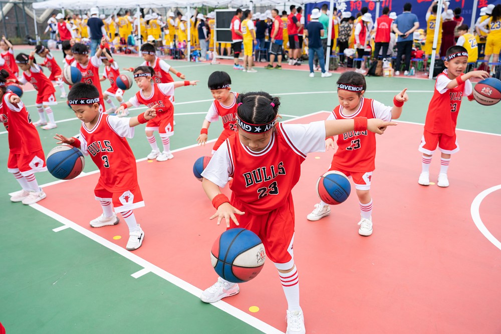Super Basketball,Go!丨童心万向国际教育集团第一届亲子篮球嘉年华(图14)